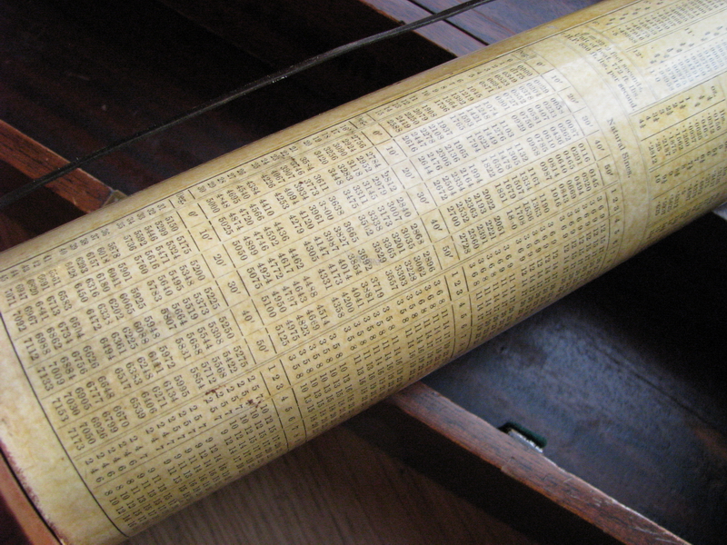 early Fuller's spiral slide rule for sale picture 6
