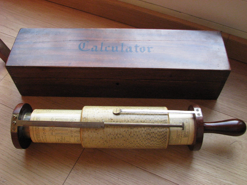 early Fuller's spiral slide rule for sale picture 17