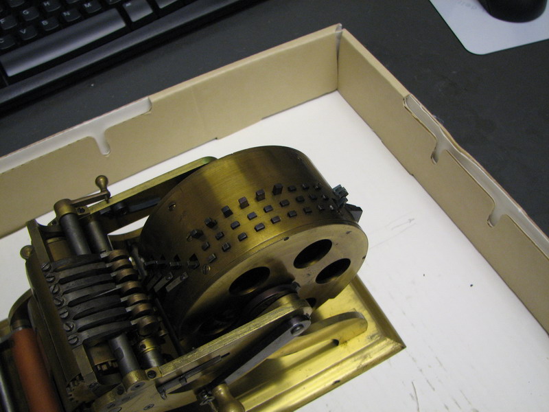 Baldwin's 1875 calculator Patent model picture 2