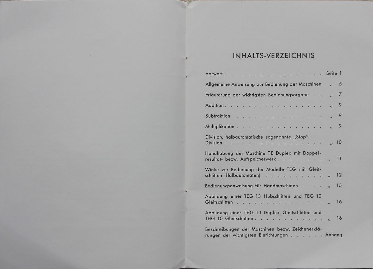 Badenia TEG13 manual