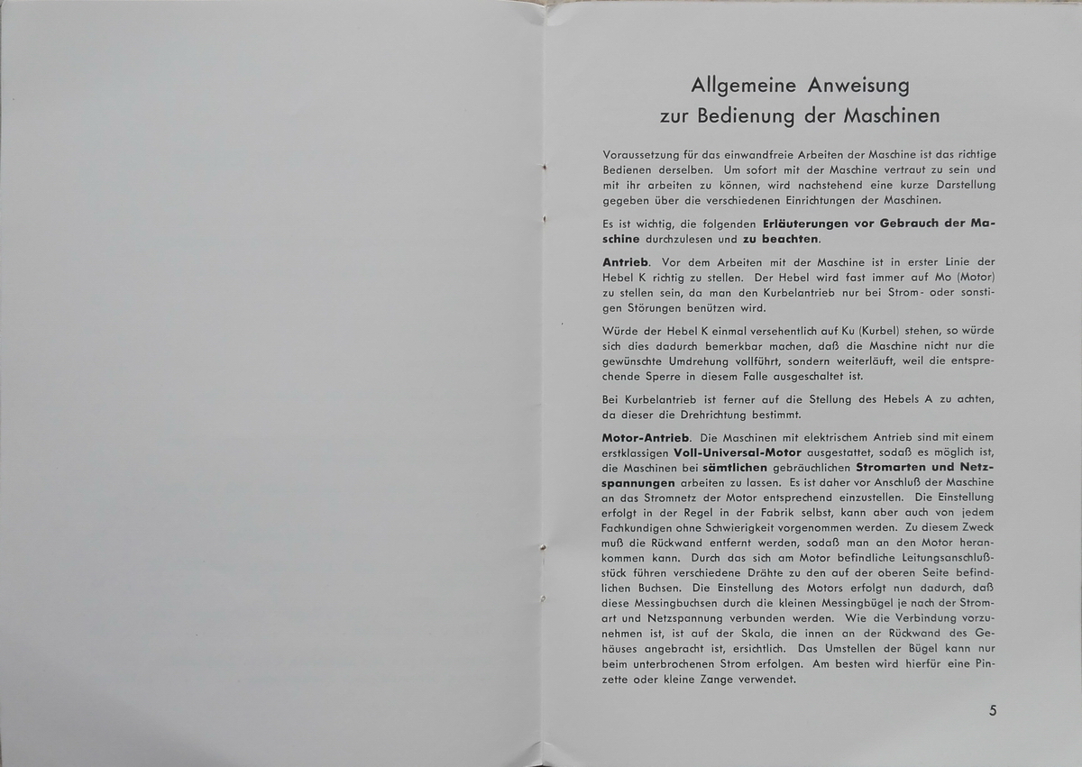 Badenia TEG13 manual