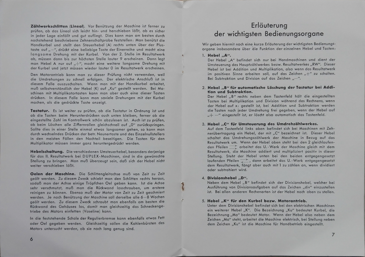 Badenia TEG13 manual