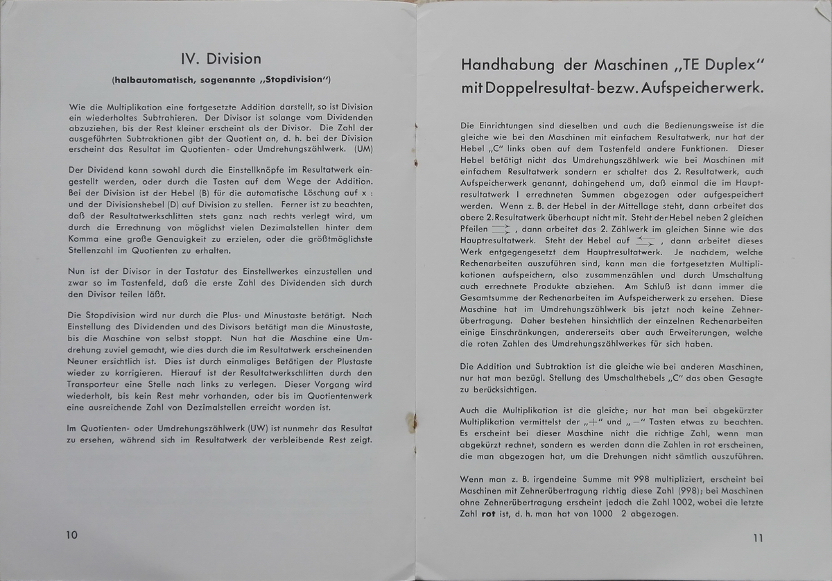 Badenia TEG13 manual